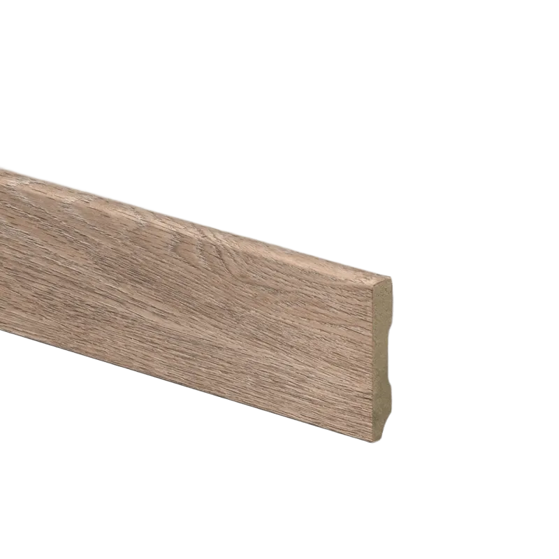 Epsilon Zócalo/Contramarco Square 50mm X 10mm X 2,44m Roble Oscuro de ATRIM: muestra del material