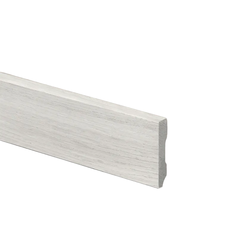 Epsilon Zócalo/Contramarco Square 50mm X 10mm X 2,44m Roble Gris de ATRIM: muestra del material