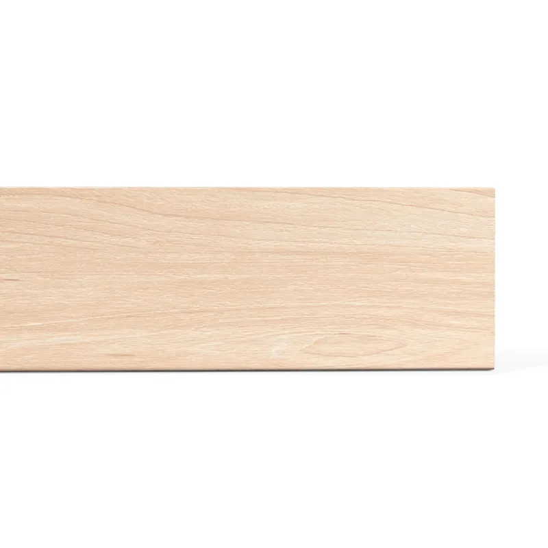 Epsilon Zócalo Plain 70mm X 15mm X 2,44m Roble Natural de ATRIM: muestra del material